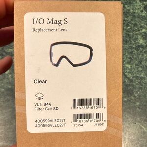 Smith I/O Mag S Replacement Lens clear